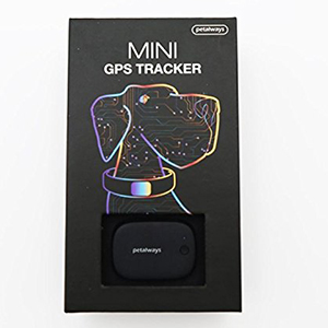 GPS Tracker mini Petalways zwart in een doosje